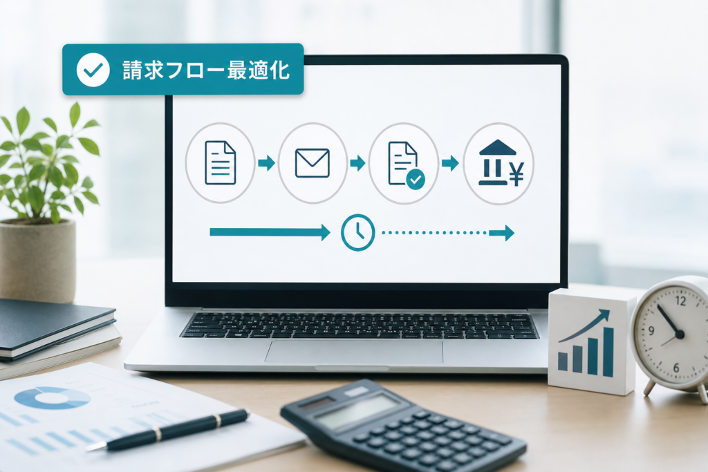 すぐ効果！請求フロー最適化で入金サイクル短縮を加速しキャッシュフローも健全化