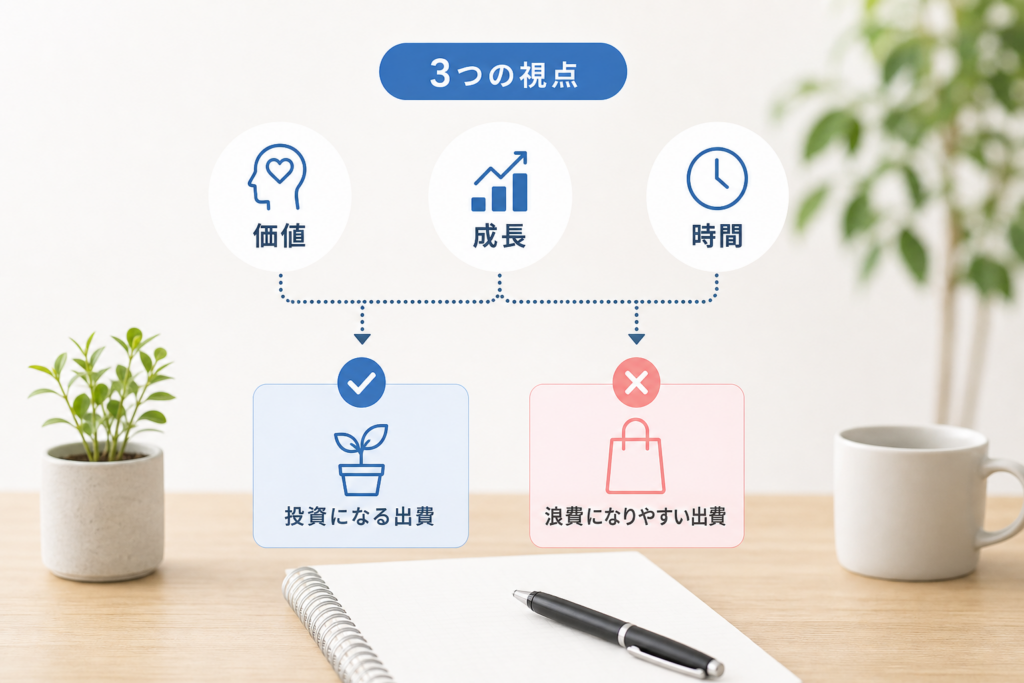 その買い物は「浪費」か「投資」か?出費を3つのマインドで仕分ける方法