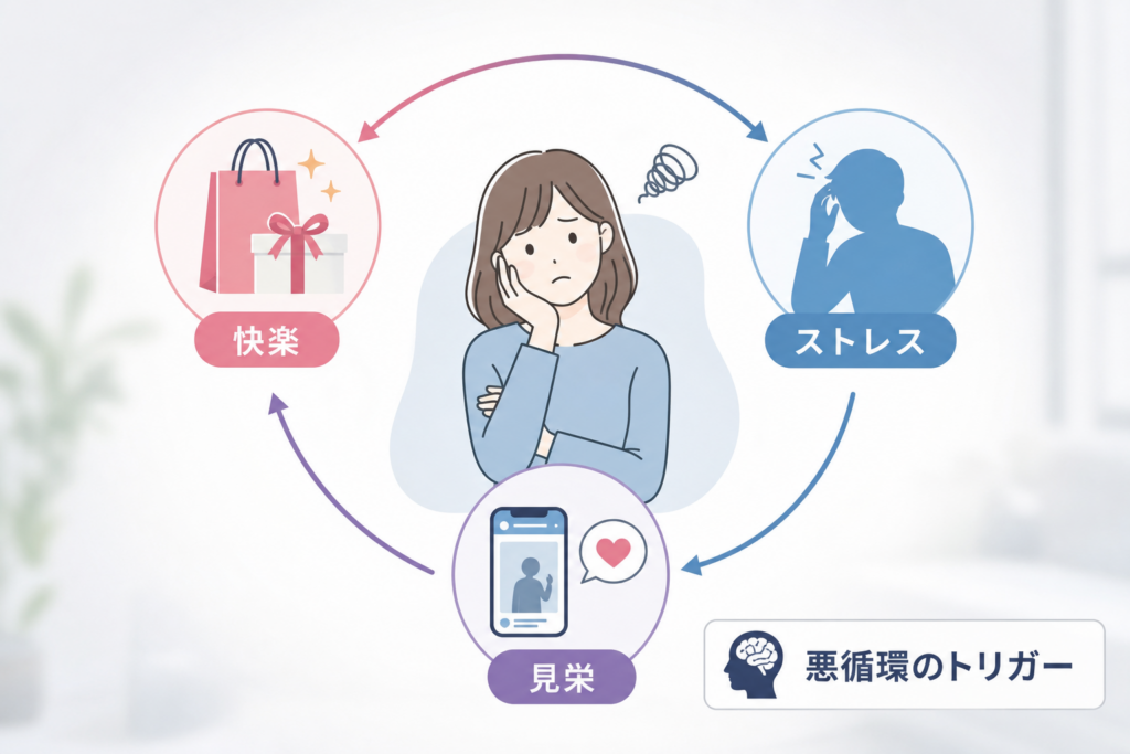 なぜ浪費癖が止まらないのか？ 快楽・ストレス・見栄が絡み合う心理メカニズム