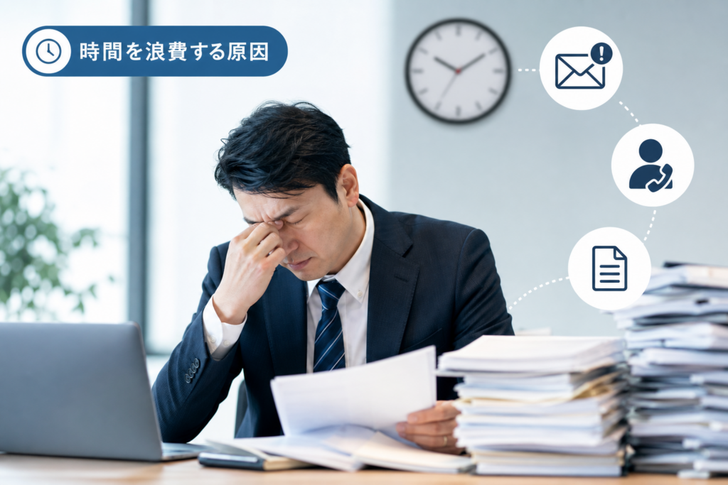 なぜ真面目な社長ほど時間を浪費するのか？表に出ない3つの理由