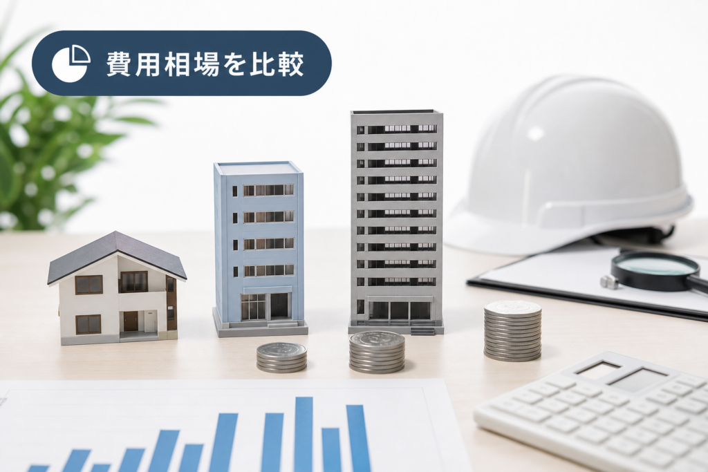 アスベスト調査費用の相場を徹底比較!調査種類別や工事規模別の費用の違い