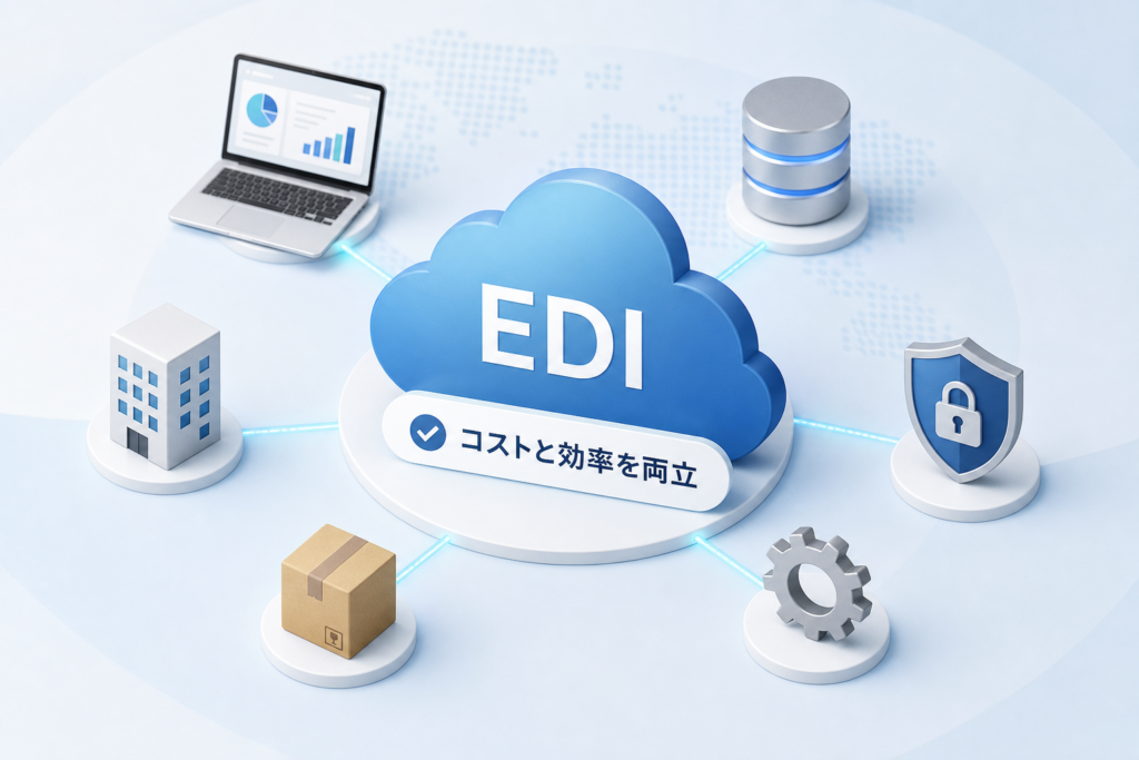 クラウドEDIの導入メリットをぜんぶ紹介！対策や費用の両立を実現
