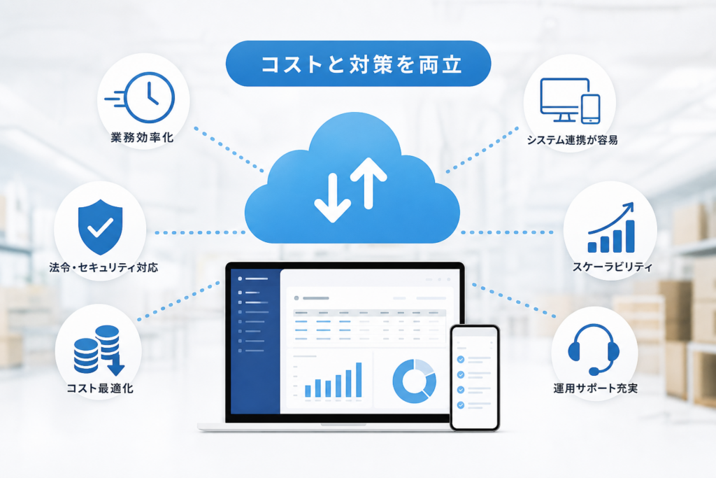 クラウドEDIの導入メリットをぜんぶ紹介！対策や費用の両立を実現