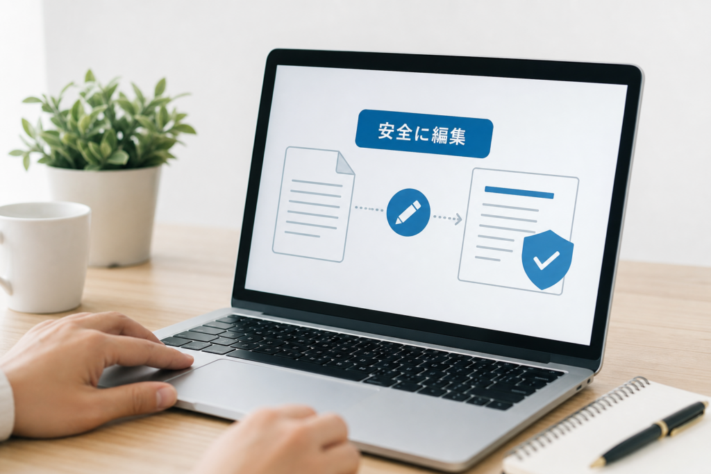 コピペで使えるプライバシーポリシー作り方テンプレートを個人事業主向けに編集する安全マニュアル