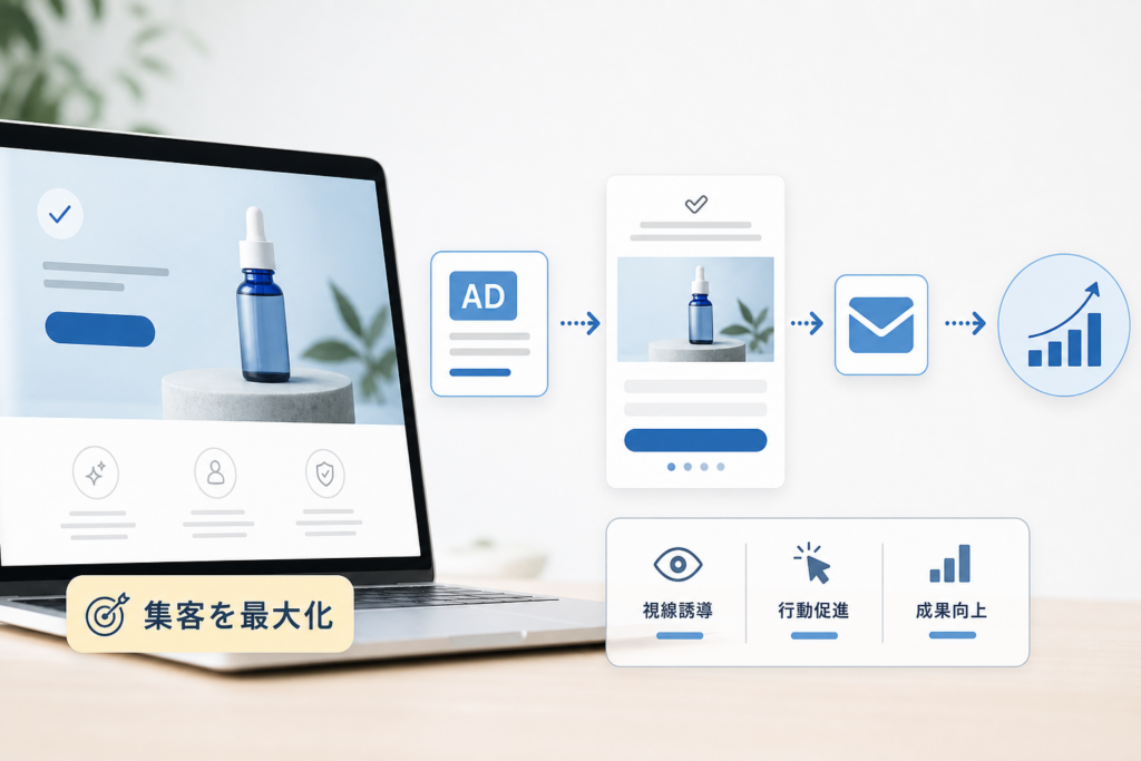 フロントエンド商品で集客効果を最大化するLP設計と広告運用テクニック
