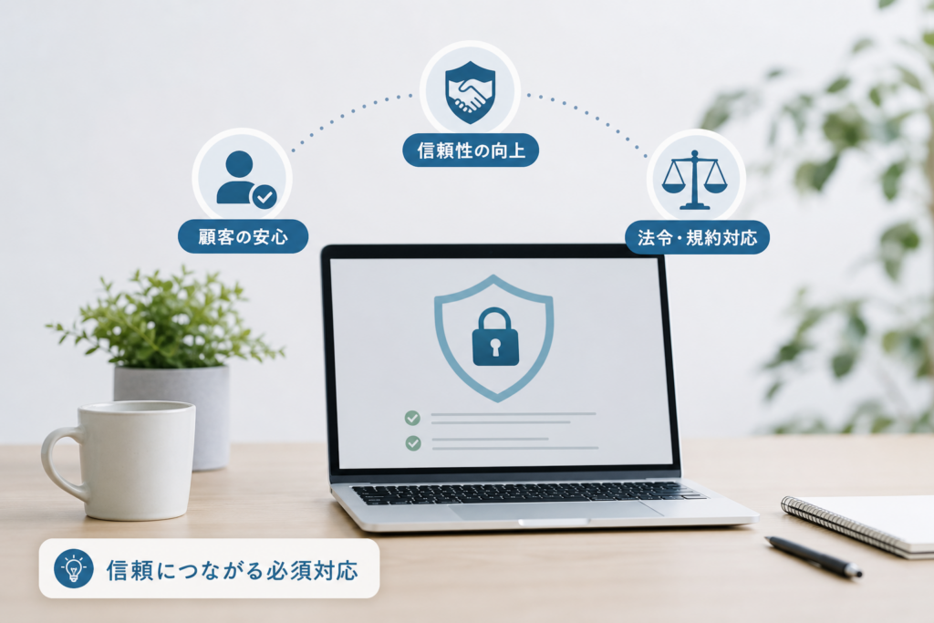 プライバシーポリシーが個人事業主に求められる本当の理由を手短に理解する