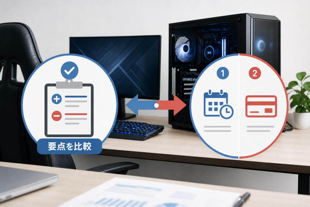 メリット・デメリットをゲーミングPCの法人要件で一刀両断!