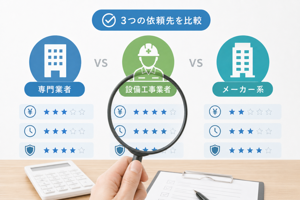 依頼先の違いでフロン回収や費用、業者を徹底比較するコツ