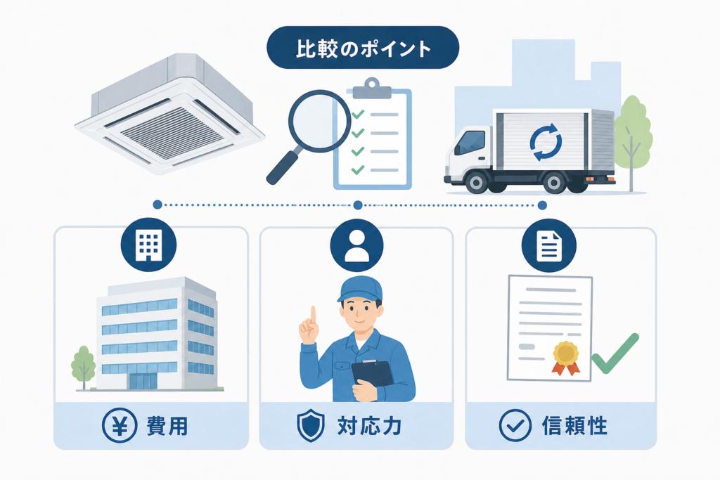 依頼先の違いでフロン回収や費用、業者を徹底比較するコツ