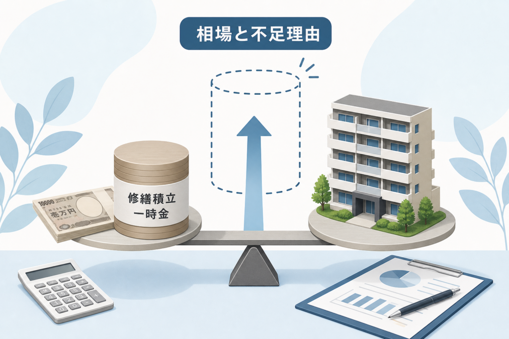 修繕積立一時金の相場はどのくらい？不足が起こる理由も丸わかり