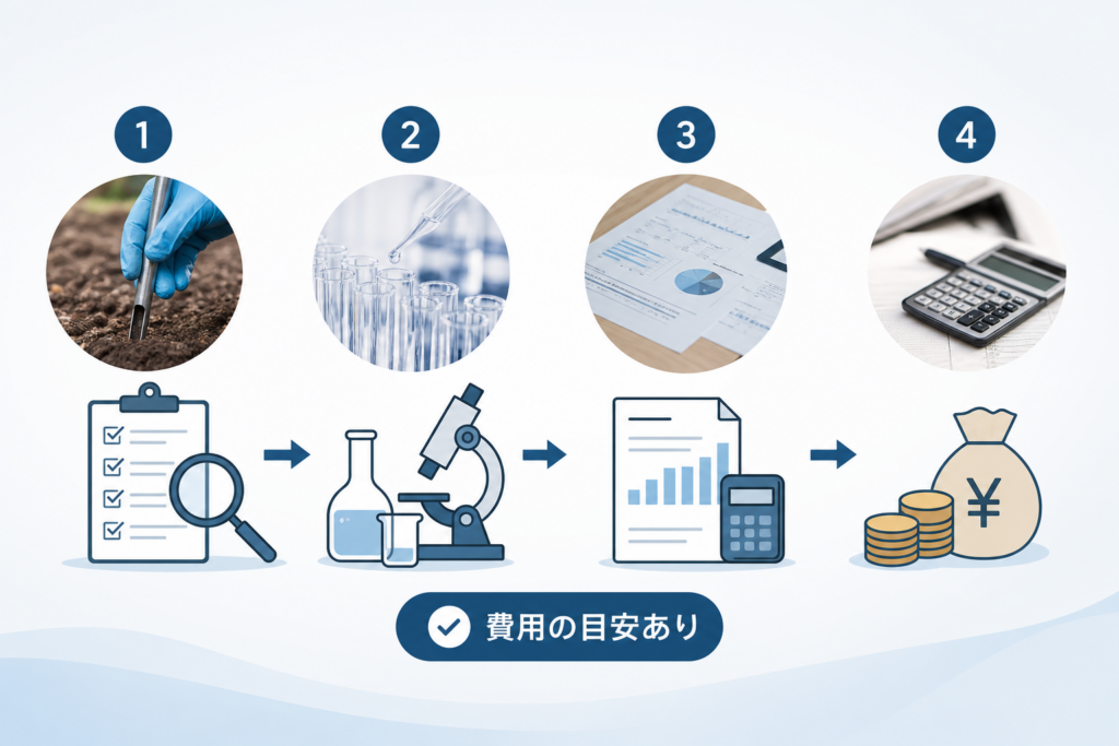 土壌と調査の種類や費用の目安をフェーズごとに徹底ガイド