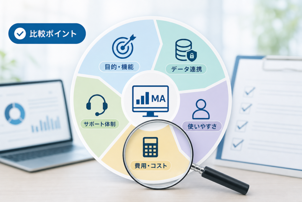 失敗しないMAツールの選び方の決め手と絶対に押さえたい比較ポイント