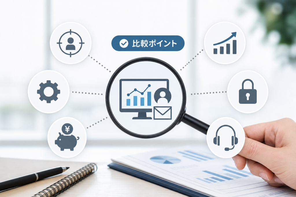 失敗しないMAツールの選び方の決め手と絶対に押さえたい比較ポイント