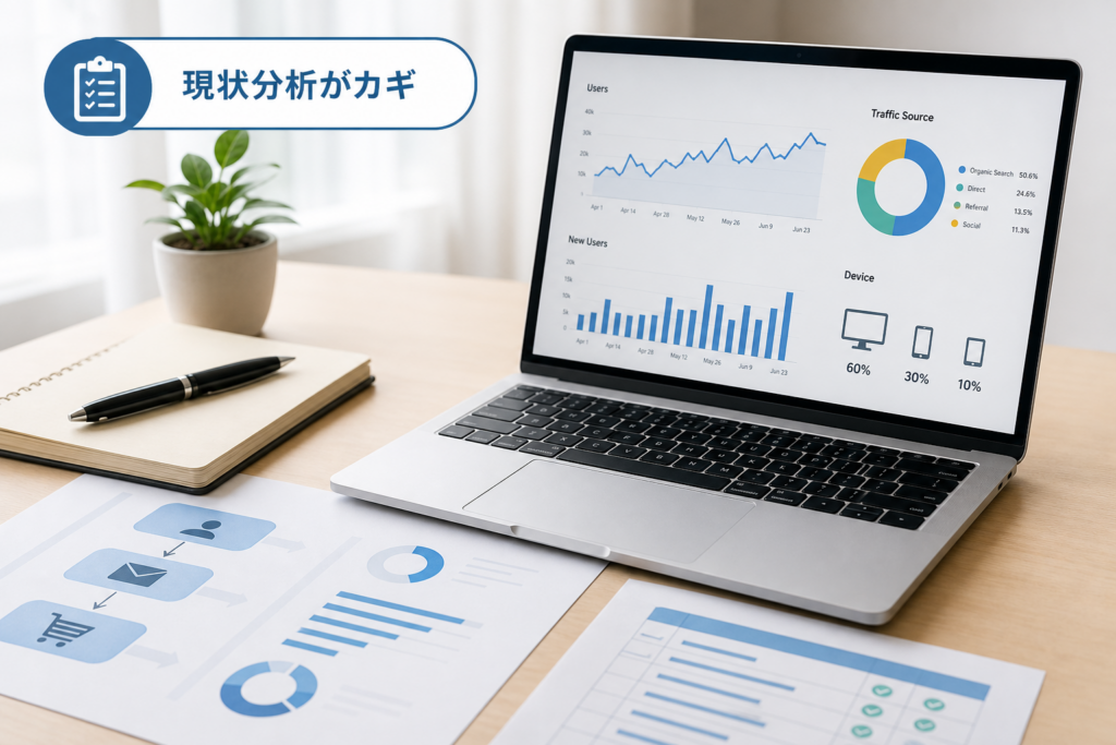 失敗の再現を防ぐために行うMAツールの導入準備と現状分析ステップ