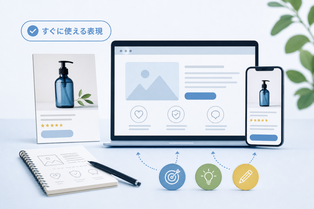 広告やWeb・商品説明に活かす!実践的な表現アイデア集