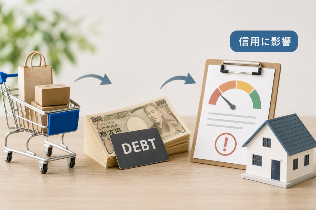 浪費癖と借金・債務整理はどこでつながる？ 信用情報とローン審査の現場視点