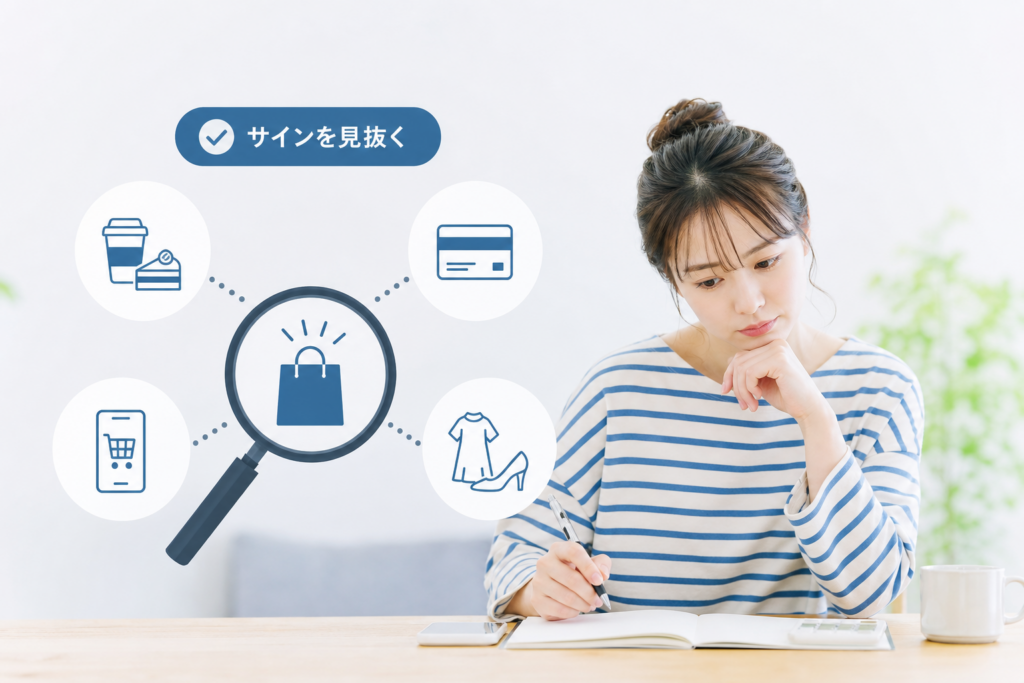 浪費癖の特徴やサインを見抜きやすくするコツ