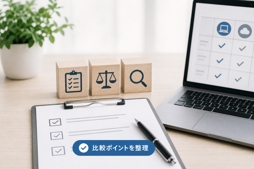 無料スタートに向けた事前準備と比較ポイント