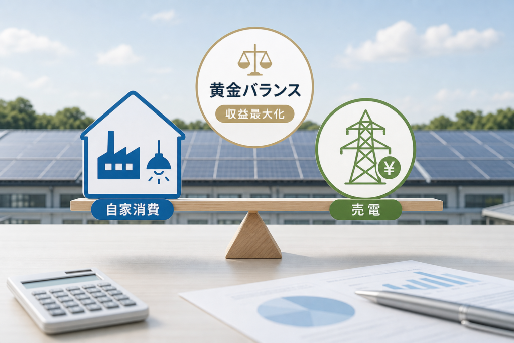 自家消費と売電の黄金バランスでシミュレーション収益性を最大化する運用戦略！