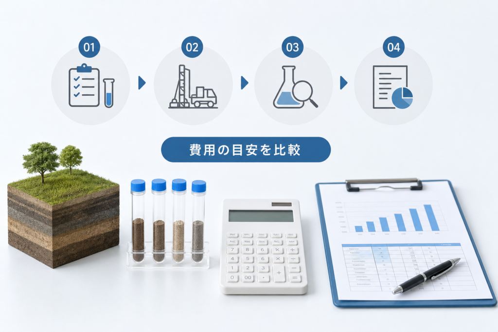 調査の種類別で費用相場をチェック！総額イメージをシミュレーション