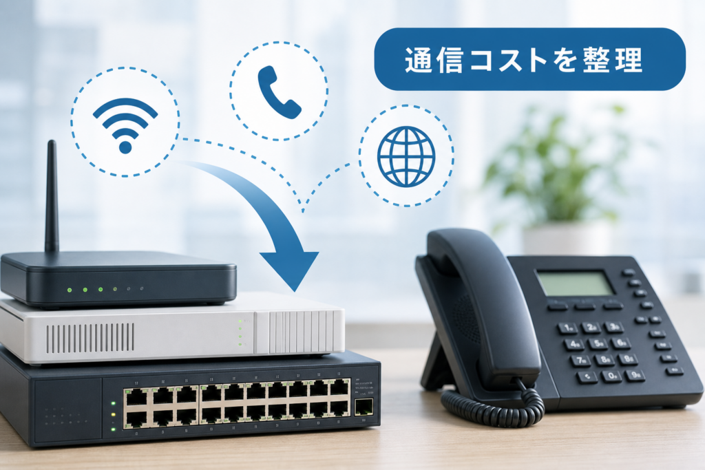 通信回線や電話やネットワークの整理で法人の固定費削減をスピーディーに!今できるテクニック集