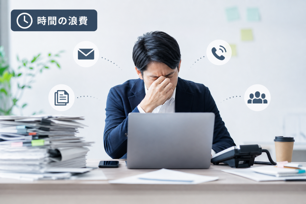 高額サービスの現場で本当に起きている「時間の浪費シーン」実例集