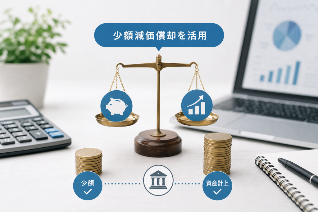 金額ラインと少額減価償却資産のルールを自社に有利な形で使いこなす