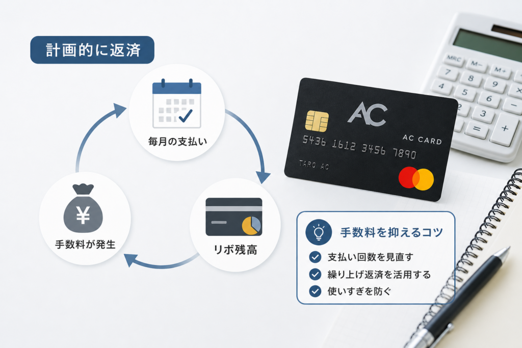 ACマスターカードのリボ払い仕組みと損をしない使い方