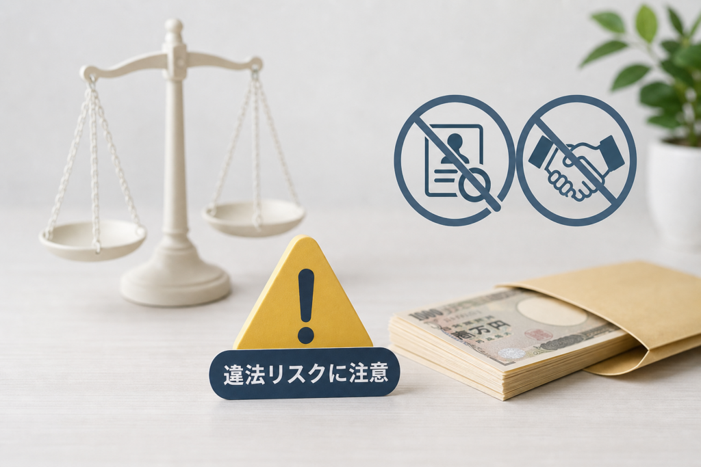 「審査なしでお金を借りる」は可能？法律上の真実と危険性