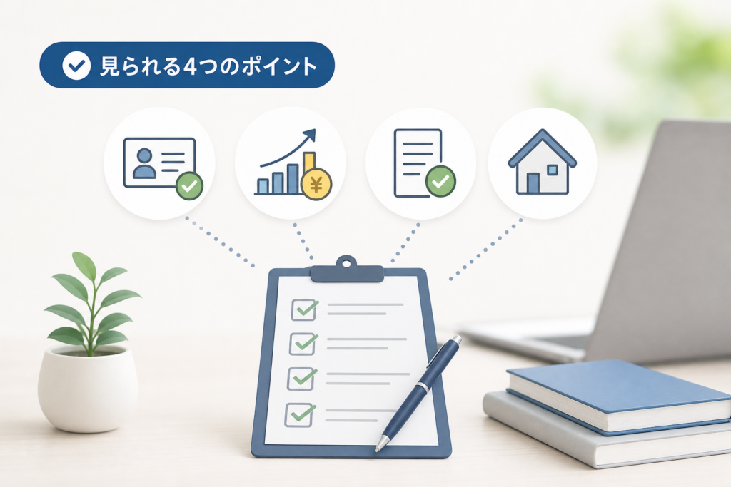 アコムの審査基準と審査落ちの理由！見られる4つのポイント