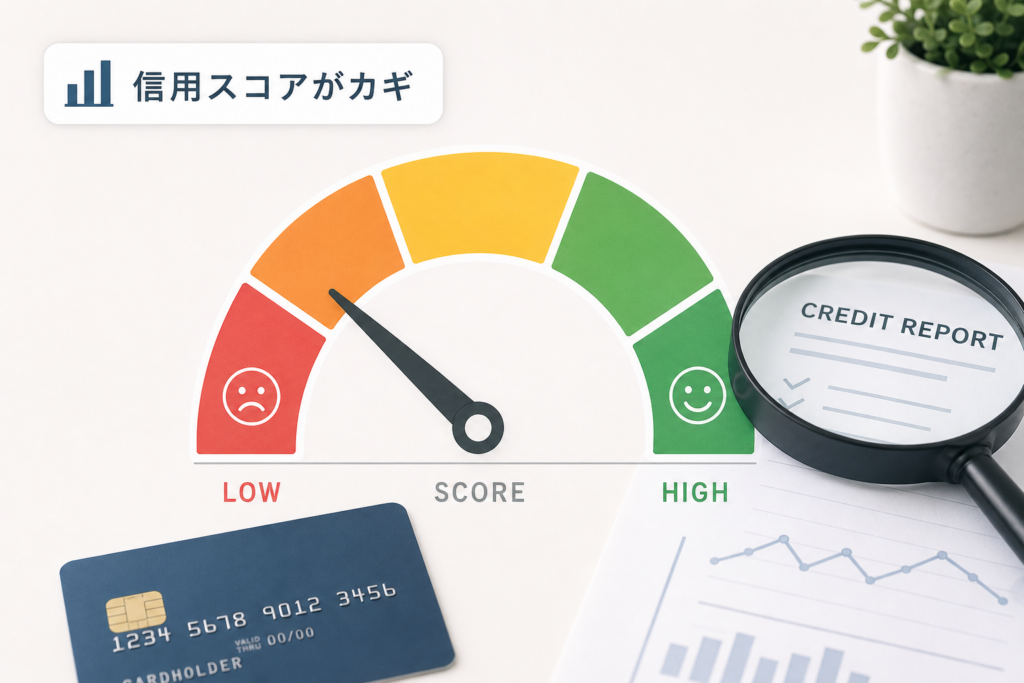 信用情報（CIC）の数値で見るクレジットカード審査落ちの原因