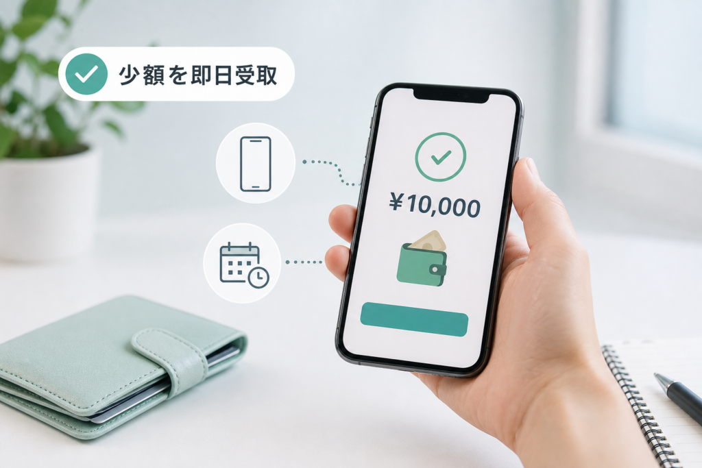 少額の即金が必要な場合のアプリ・後払いサービス活用術